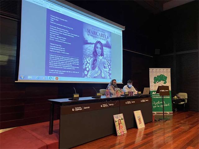 Presentación de Margarita deshojada y resiliente