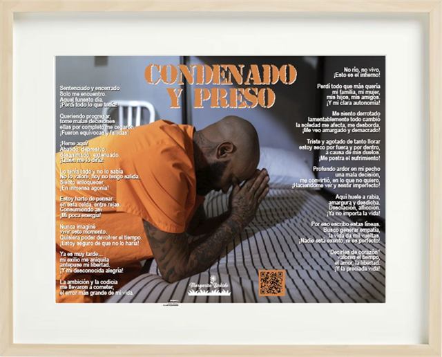 Condenado y preso