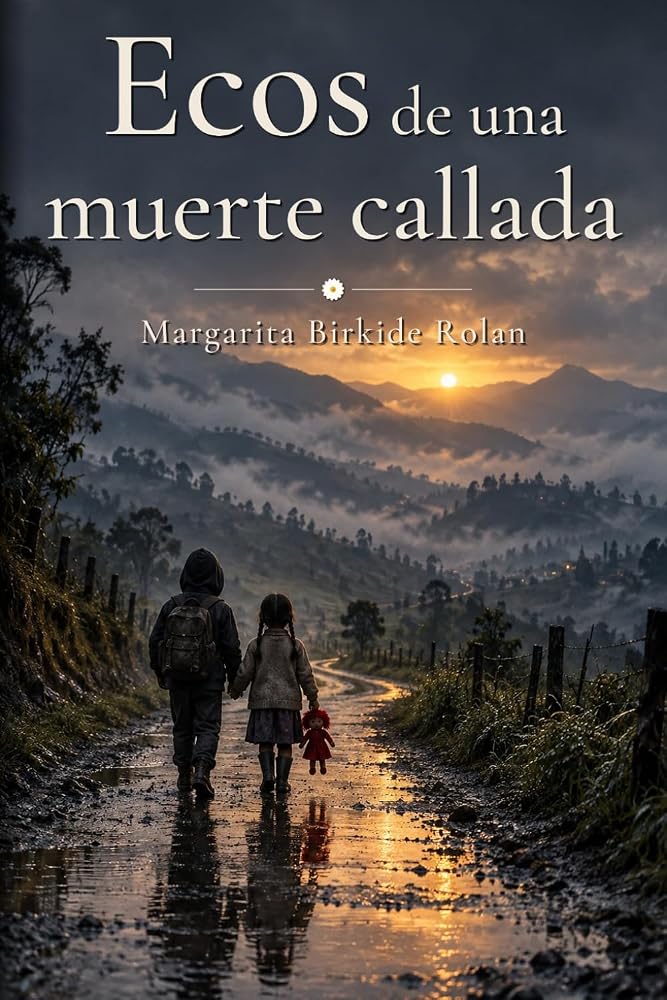 Cubierta de la novela Ecos de una muerte callada, de Margarita Birkide Rolan