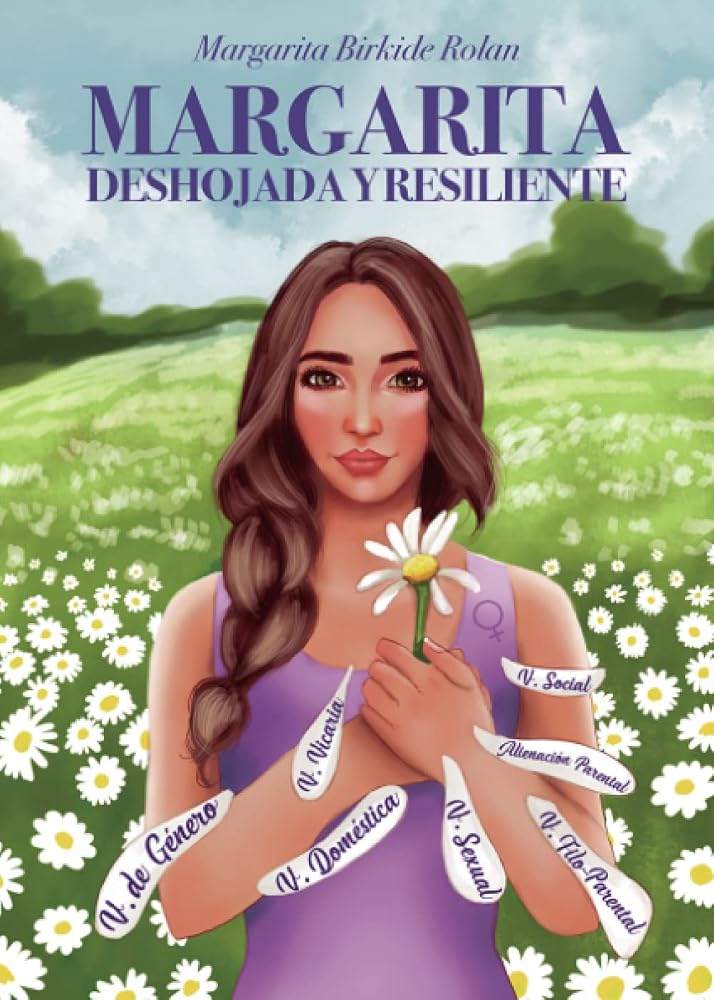 Cubierta de Margarita deshojada y resiliente