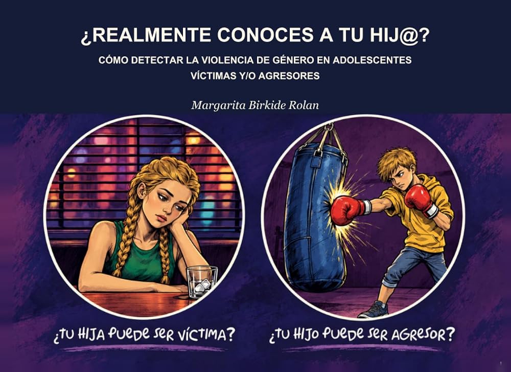 Cubierta de la guía ¿Realmente conoces a tu hij@? Cómo detectar la violencia de género en adolescentes